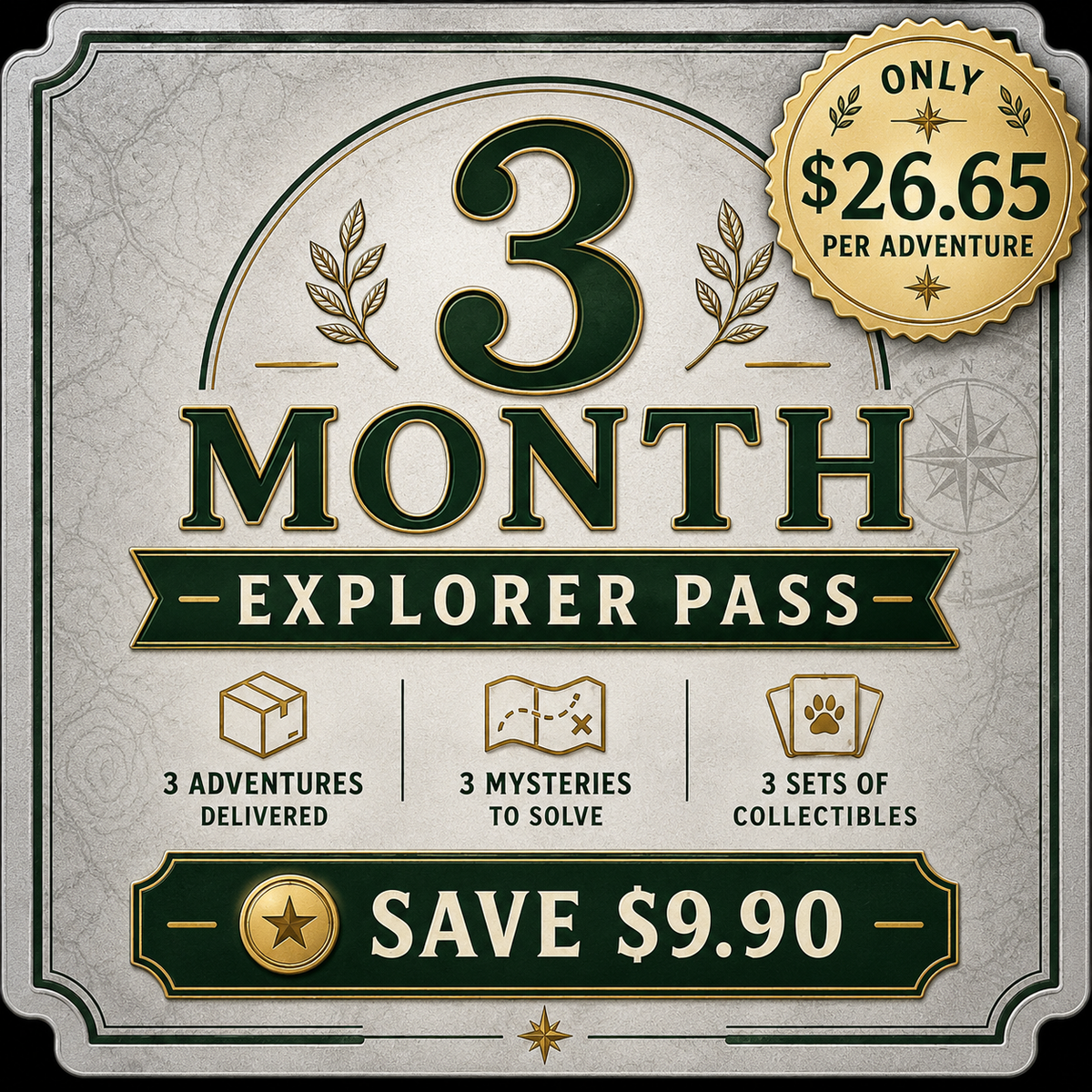 3 Month Wild Explorer Pass